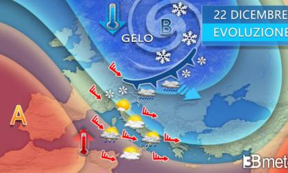 Meteo, durante il periodo natalizio niente freddo e niente neve