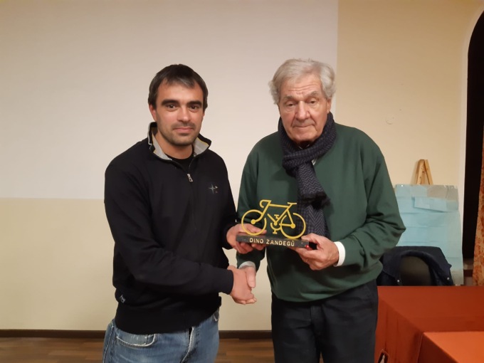 Ciclismo: il mitico Dino Zandegù ospite ad Ovada
