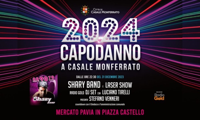 Casale Monferrato ritrova dopo 10 anni il Capodanno in Piazza