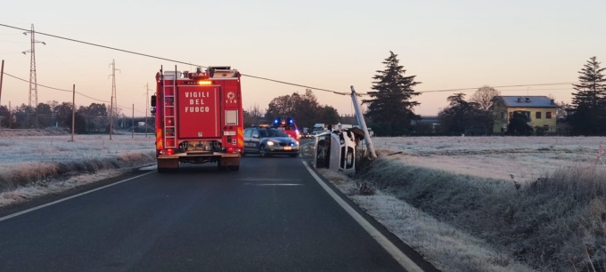 Incidente stradale a Predosa, sul posto le forze dell’ordine