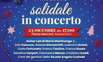 Ad Alessandria concerto e vendita delle palline di Natale per la Cardiologia Pediatrica