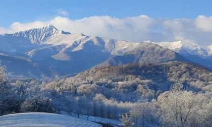 Risveglio in bianco nel torinese con nevicate anche a basse quote