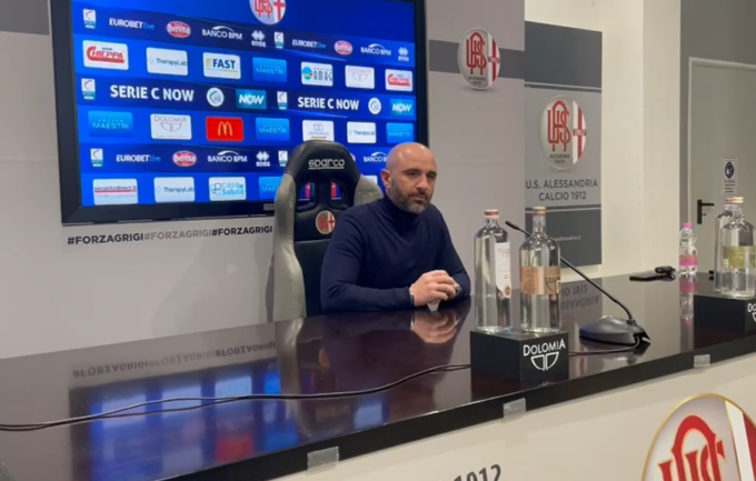 Alessandria Calcio, mister Bianchini: “Stiamo lavorando per ricreare la sintonia”