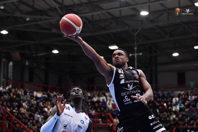 Derthona Basket, tonfo di misura in gara 1 play-in contro Galatasaray