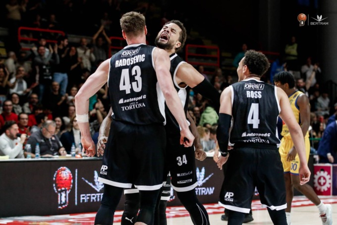 Derthona Basket, eliminazione dalla Bcl in gara 2 play-in contro il Galatasaray