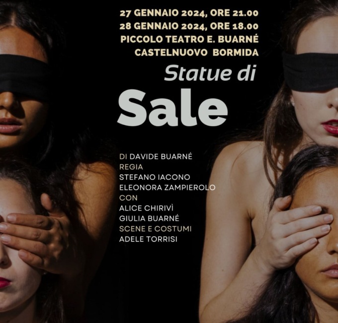 Al Piccolo Teatro Enzo Buarné lo spettacolo “Statue di sale”