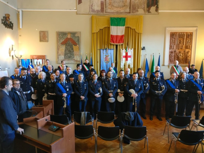 Celebrata ad Alessandria la ricorrenza di San Sebastiano, patrono della Polizia Municipale