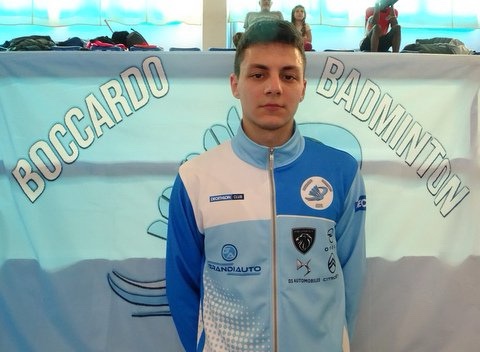Boccardo Badminton Novi, podio per Alessandro Stan a Bolzano