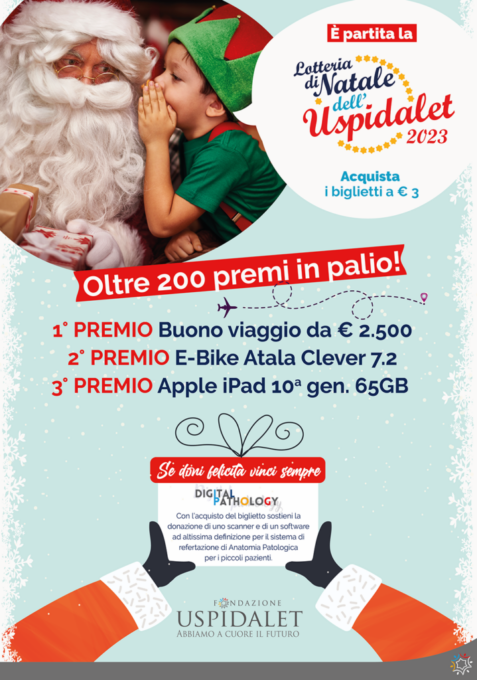 Lotteria di Natale Fondazione Uspidalet, estratti i numeri dell’edizione 2023