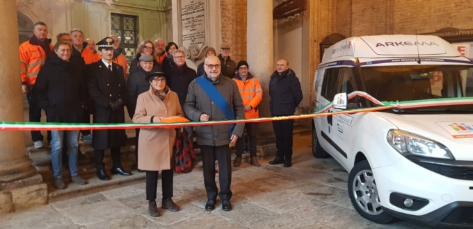 Un nuovo mezzo in forze all’associazione italiana sclerosi multipla