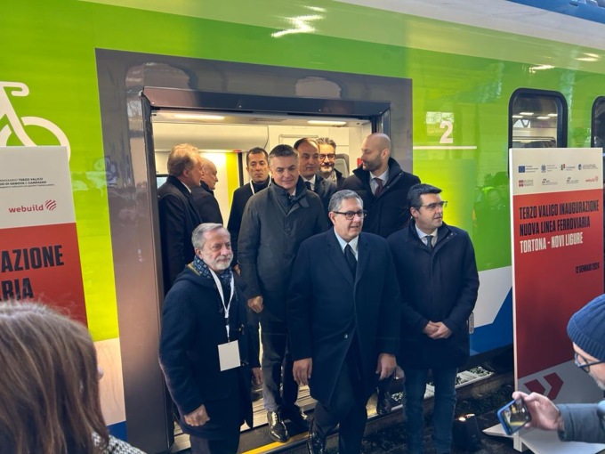 Il Terzo Valico diventa realtà: inaugurati i primi 9 km tra Tortona e Novi Ligure