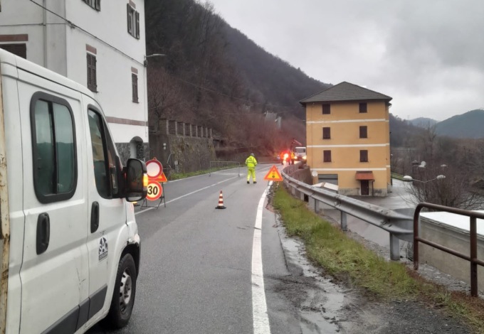 Gnocchetto: riaperta la strada del Turchino a senso unico alternato