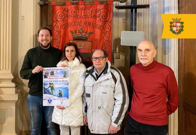 In montagna con Marco Confortola: atteso incontro a Casale Monferrato