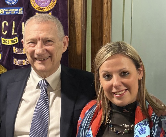 Villanova d’Asti, lezione di Mario Mairano al Lions Club