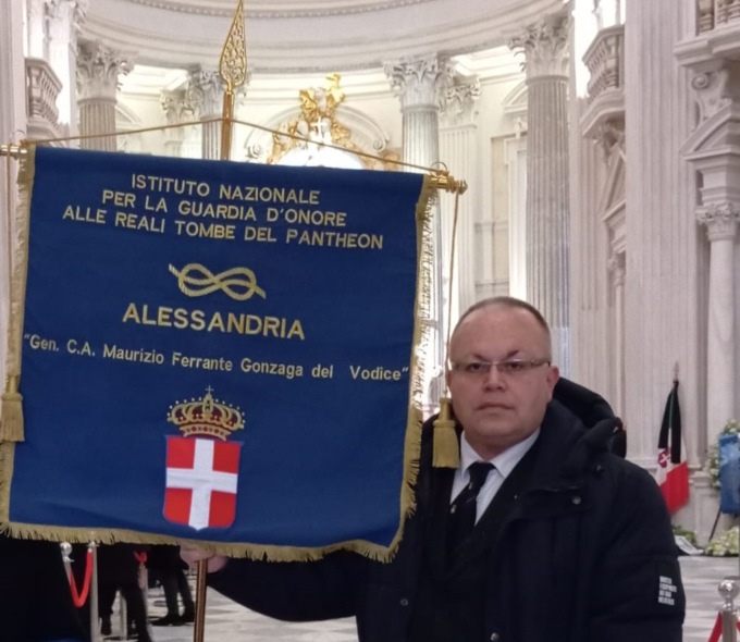 Anche una rappresentanza di Alessandrini ai funerali del Principe Vittorio Emanuele di Savoia