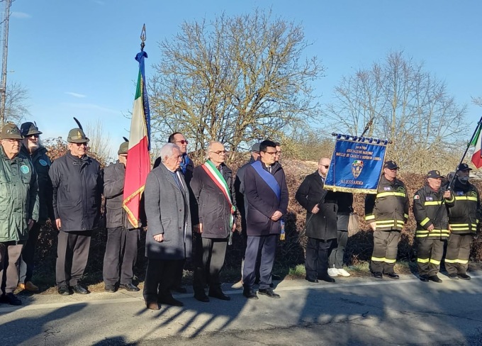 Alessandria ha celebrato il ricordo del Capitano Bruno Pasino e dei suoi partigiani combattenti