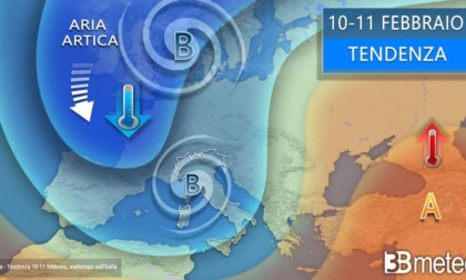 Meteo, arriva la burrasca di Carnevale con pioggia, forte vento e neve