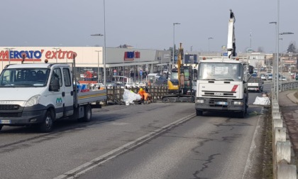 Chiuso fino a domenica 18 febbraio il ponte Tiziano ad Alessandria, questa mattina traffico in tilt