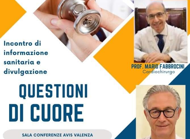 “Questioni di cuore – Incontro di informazione sanitaria” a Valenza