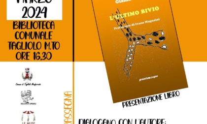 Tagliolo Monferrato, sabato 16 marzo presentazione del libro “L’ultimo Bivio”