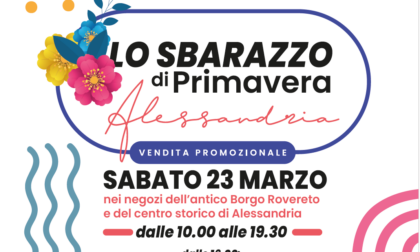 Alessandria: il 23 marzo giornata di animazione dello shopping con lo "Sbarazzo" e "Borgo a primavera"