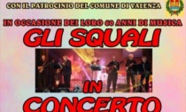 Al Teatro Sociale di Valenza Gli Squali in concerto con la straordinaria partecipazione dei Dik Dik