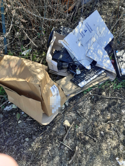 Ancora un altro abbandono di rifiuti a Novi Ligure: sanzionato un uomo