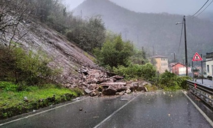 Maltempo in Liguria, frana sul Turchino: riaperta la statale a senso unico alternato