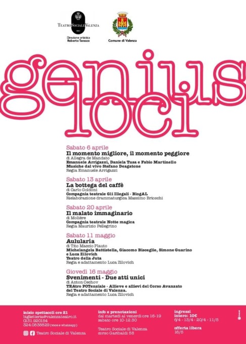 Valenza, Genius Loci, la nuova sfida del Teatro Sociale