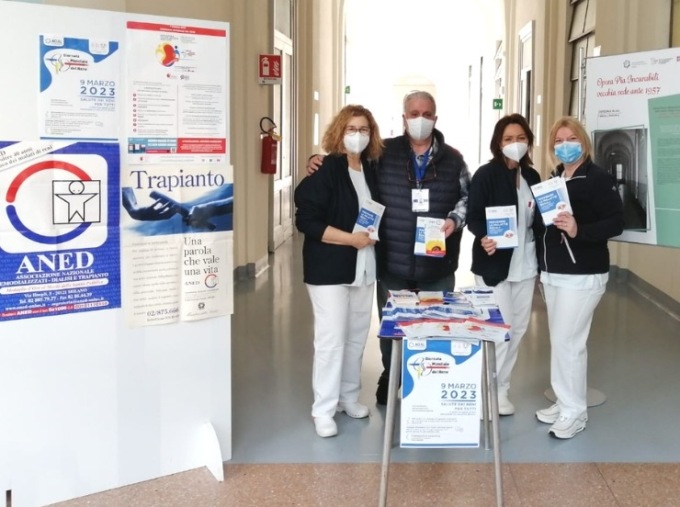 Giornata mondiale del rene: info point, esami e colloqui all’Azienda Ospedaliero – Universitaria di Alessandria