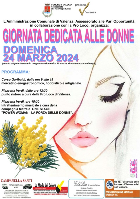 Alessandria, gli eventi in programma in provincia domenica 24 marzo