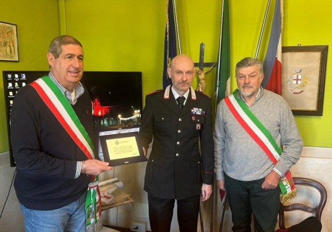 Il Luogotenente Emiliano Sciutto lascia il Comando della Stazione Carabinieri di Sezzadio