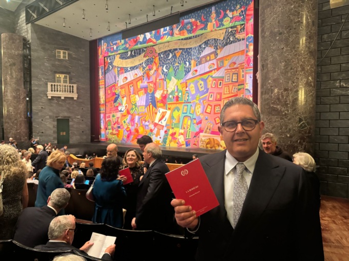 Genova, il presidente Toti alla prima de “La bohème” al Teatro Carlo Felice
