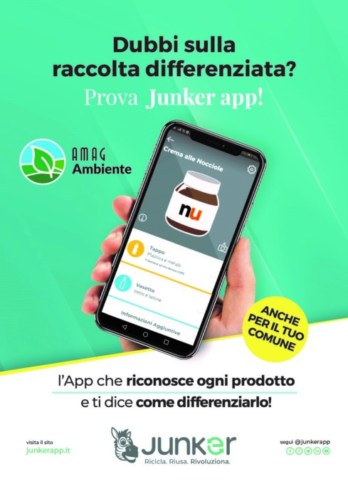 Ad Alessandria arriva Junker, l’app che riconosce tutti i rifiuti e aiuta a valorizzarli