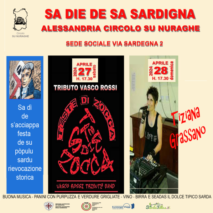 Due giorni di festa al Circolo sardo “Su Nuraghe” di Alessandria
