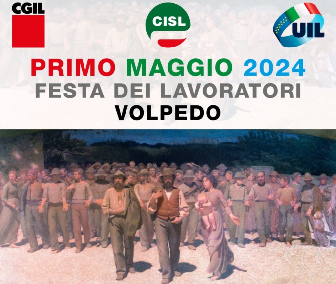 Primo maggio: la festa provinciale dei lavoratori di Cgil, Cisl e Uil sarà a Volpedo