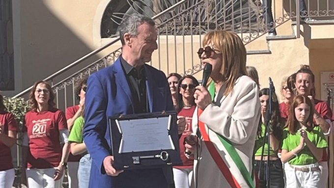 Amadeus cittadino onorario di Vignale Monferrato