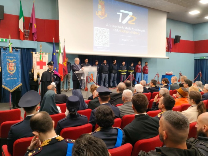 Anche ad Alessandria celebrati i 172 anni della fondazione della Polizia di Stato