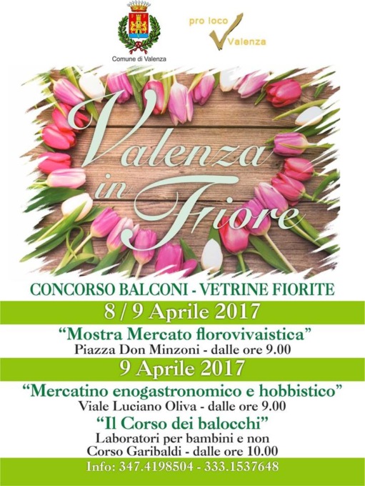 Alessandria, gli eventi in programma in provincia domenica 21 aprile
