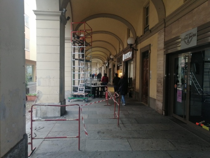 Tortona, iniziati i lavori per il ripristino totale dell’illuminazione del centro cittadino