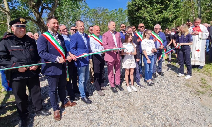 A Morano sul Po inaugurato lo scivolo di varo e alaggio