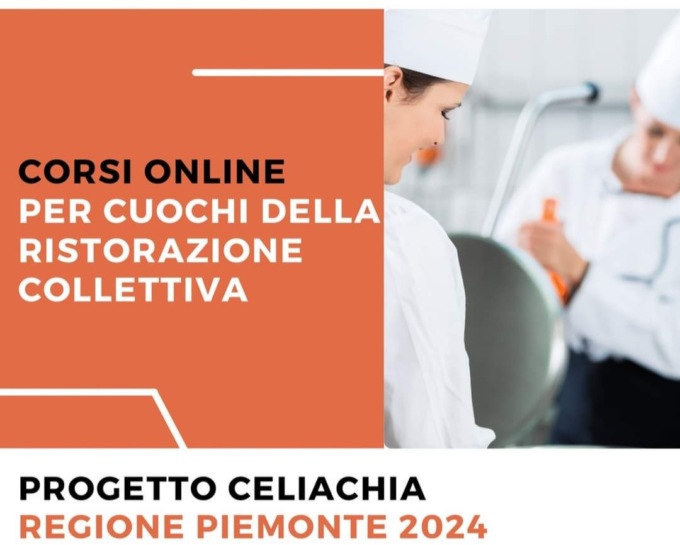 Celiachia: corso per i cuochi della ristorazione collettiva