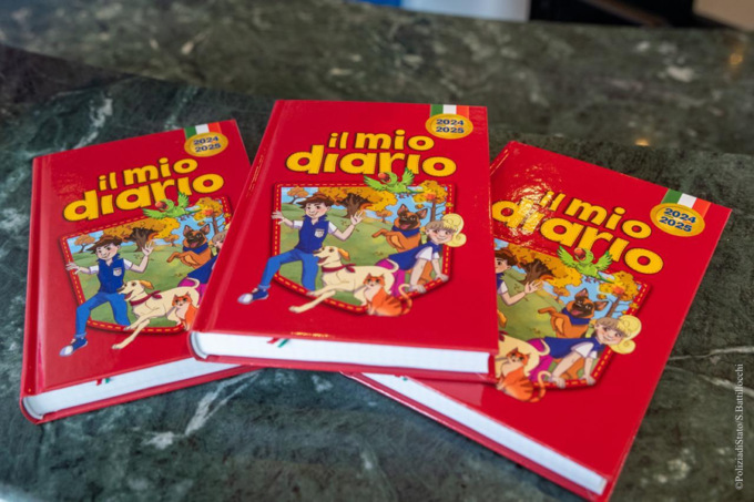 Alessandria, Polizia presenta l’Agenda Scolastica “Il Mio Diario”