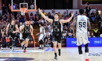 Derthona Basket, gara 5 senza storia contro Virtus Bologna, è uscita dai playoff