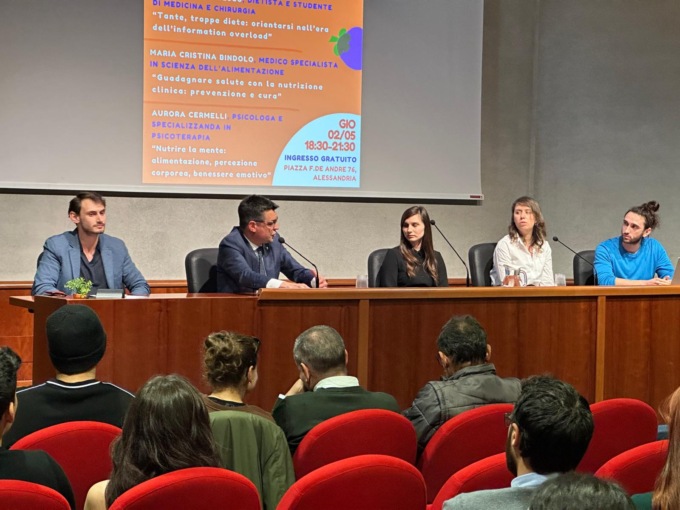 Ad Alessandria un incontro per promuovere alimentazione sana e benessere psicofisico