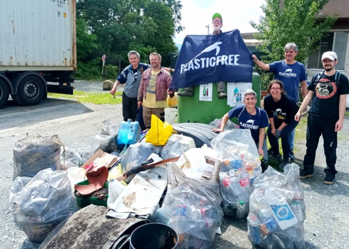 Plastic free, nel 2024 raccolte 57 tonnellate di plastica