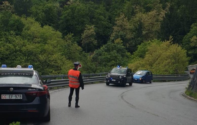 Voltaggio: incidente tra un furgone e un’auto lungo la Sp 160, non ci sono feriti