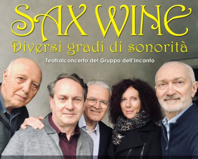 Alessandria: il 23 maggio a Palazzo Cuttica lo spettacolo “Sax Wine –  Diversi gradi di sonorità”