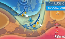 Weekend con anticiclone africano ma anche qualche forte temporale su parte del Nord