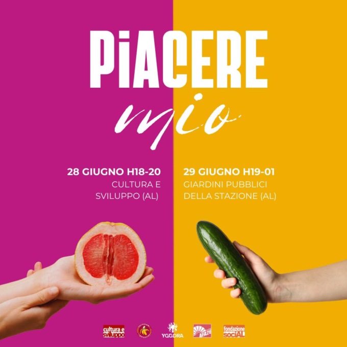 “Piacere mio”: ad Alessandria un evento dedicato alla sessualità e alle relazioni